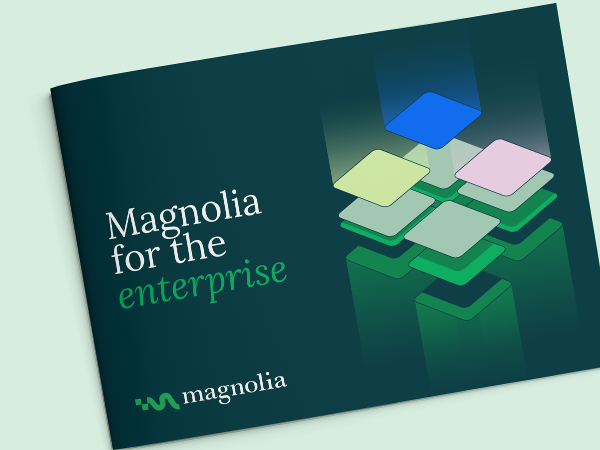 Magnolia for the Enterprise_Landing page