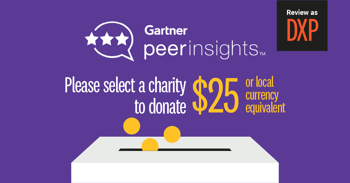 Gartner donate DXP