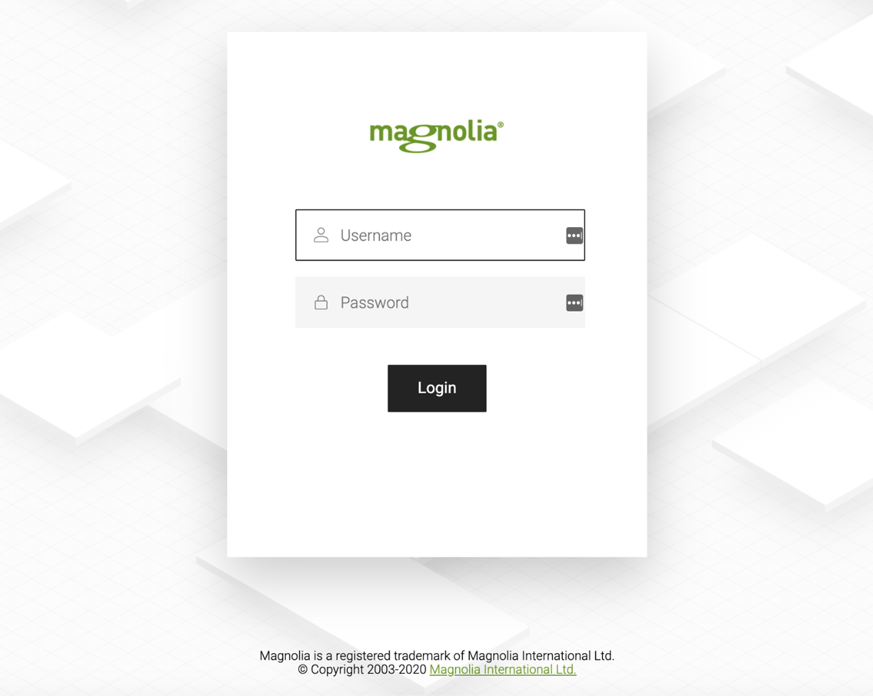 Magnolia_login