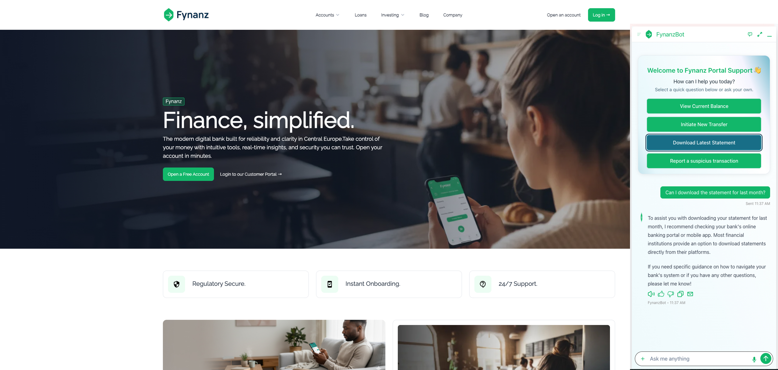 chatbot-fynanz