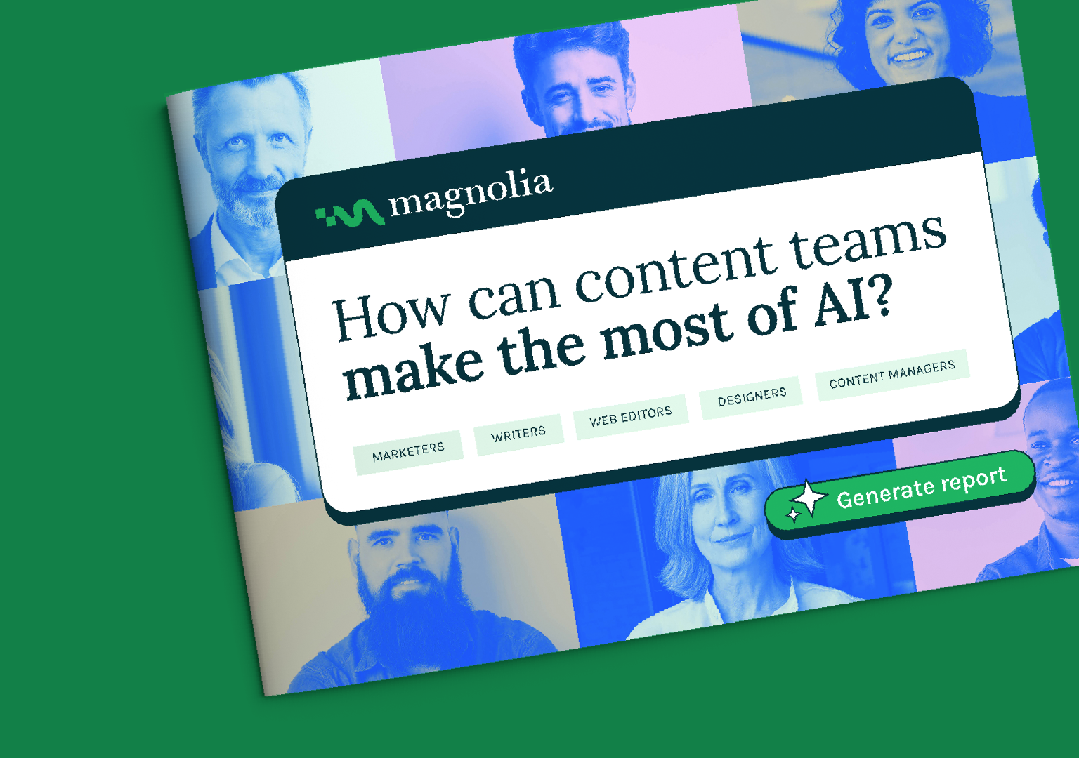 Gen AI for content teamsLanding page - teaser